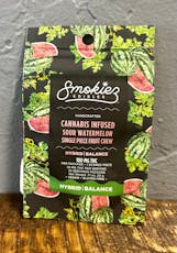 Smokiez Sour Watermelon Single Fruit Chew