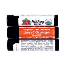 Organic Sweet Orange | Lip Balm | 25mg | CBD