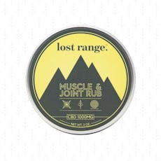Lost Range | Muscle & Joint Rub | 1000mg CBD