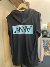 ANNA Hooded T-Shirt | Long Sleeve | BLACK | All Sizes