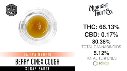 WLE - Berry Cinex Cough (S) - Cured Resin Sugar Sauce 1g