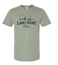 LBP Sage green T-shirt with black logo