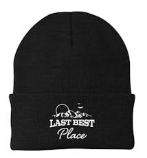 LBP Beanie - Black with white logo