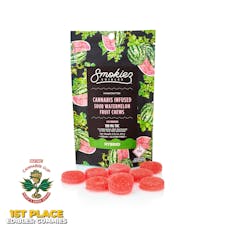 Smokiez Sour Watermelon Fruit Chews Hybrid 100mg