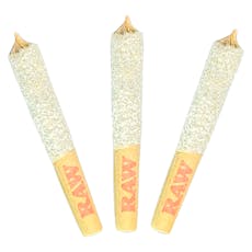 Dab Bods - Purple Elephant 50’s+ Triple Infused Pre-Roll - 3x0.5g