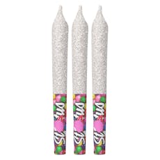 Status - Bubble Bubble Liquid Diamond Infused&Diamond Coated Pre-Roll - 3x0.5g