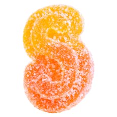 SOURZ by Spinach® - Fully Blasted Peach Orange 1:1 THC CBD Gummies - 10x1 Pack