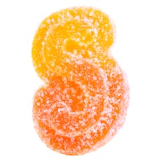 SOURZ by Spinach® - Fully Blasted Peach Orange 1:1 THC CBD Gummy - 1 Pack
