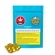 GLACIAL GOLD - THC 10 SOFTGELS - 10 UNITS