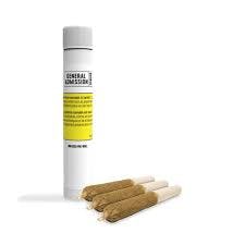 GENERAL ADMISSION - TIGER BLOOD DISTILLATE INFUSED PRE-ROLLS - 1.5 GRAM