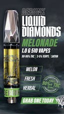 DEBUNK - Debunk Melonade Liquid Diamond 1g Prefilled Vape Cartrdige