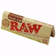 Raw - Organic 1 1/4 Papers