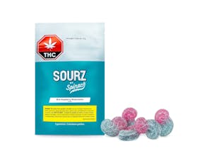 Spinach | Sourz: Blue Raspberry Watermelon | 5 x 2mg