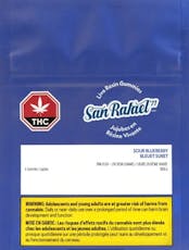 San Rafael | Sour Blueberry | Live Resin Soft Chew | 4 x 2.5mg