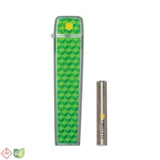 Timeless TV6 Battery and Flip Case Combo 1000mg - Green