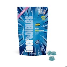 Incredibles - Sour Blue Razzberry 1:1 Gummies (200mg 20pk)
