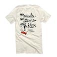 Crabcakes & Cannabis | Short Sleeve T Shirt  No Filler | Vintage White | Sm