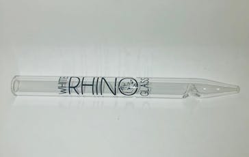 LB: White Rhino Glass Straw