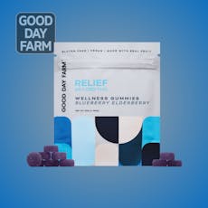 RELIEF - Blueberry Elderberry (2.5mg THC/50mg CBD)