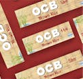 OCB Papers Brown Rice and Tips - 1 1/4"
