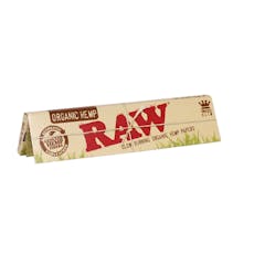 Raw | Organic Rolling Papers | King Size Slim