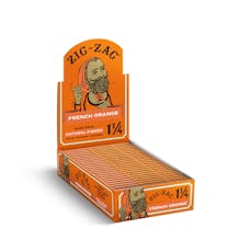 French Orange Rolling Papers - 1 1/4 (78mm)
