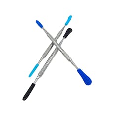 Metal Dabber with Silicone Tips | Assorted Colors | Large | 120mm