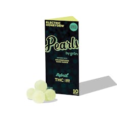 THC Electric Honeydew Pearls - Hybrid (100mg)
