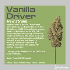 Sanctuary - Vanilla Driver Flower