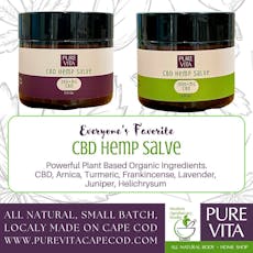 CBD Hemp Salve (500mg CBD/NO THC)
