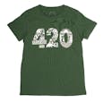 Green 420 T Shirt [2XL]