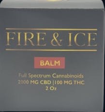 Fire and Ice (2000mg CBD / 100MG THC)