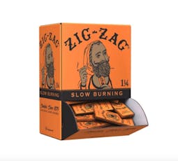 Zig-Zag Orange Rolling Papers 1 1/4