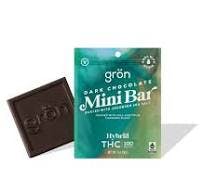 THC Dark Chocolate Mini Bar (100mg)