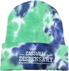 Beanie - Green Tie Dye