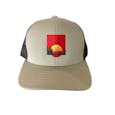 ECC Trucker Snapback Hat - Khaki/Brown/Khaki