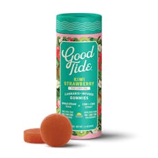 Kiwi Strawberry 1:1:1 CBD + CBG Single-Strain Rosin Gummies