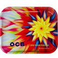 OCB Rolling Tray Flower Explosion - Metal Small