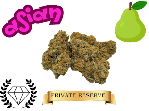 *NEW*Asian Pear- Elite Tier- THCa- Hybrid / 1 Gram