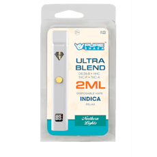 Pure Shaka Ultra Blend Disposable Vape – 2G / Northern Light - 2G Indica
