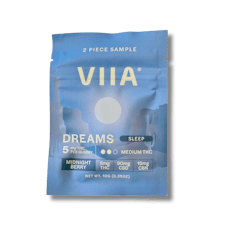 VIIA | Microdose DREAMS | CBD - THC - CBN | 5mg | Midnight Berry | 2ct