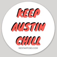 RESTART Stickers / Keep Austin Chill