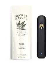Secret Nature Live Resin THCA Disposable 1g / Forbidden Fruit (Indica)