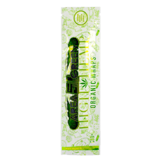 High Hemp Wraps / 2pk / Area 51 Green