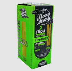 Hazy Mary Diamond Prerolls (2.5g) / Cosmic Kush (Sativa)