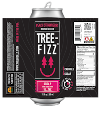 Tree-Fizz THC Infused Seltzer 10mg / Blackberry