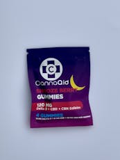 CannaAid Night Time THC+CBN+CBD Gummies / 4 Count