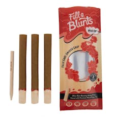 Fill-a-blunt Tubes 2G (3/pk) / Wooden Tips