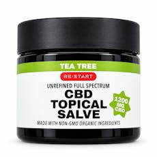 CBD Salve Unrefined Full Spectrum 1200mg 2oz Tea Tree