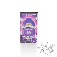 Delta Munchies Lil Ripper THCA Disposable / 2g / Grape Jelly Runtz